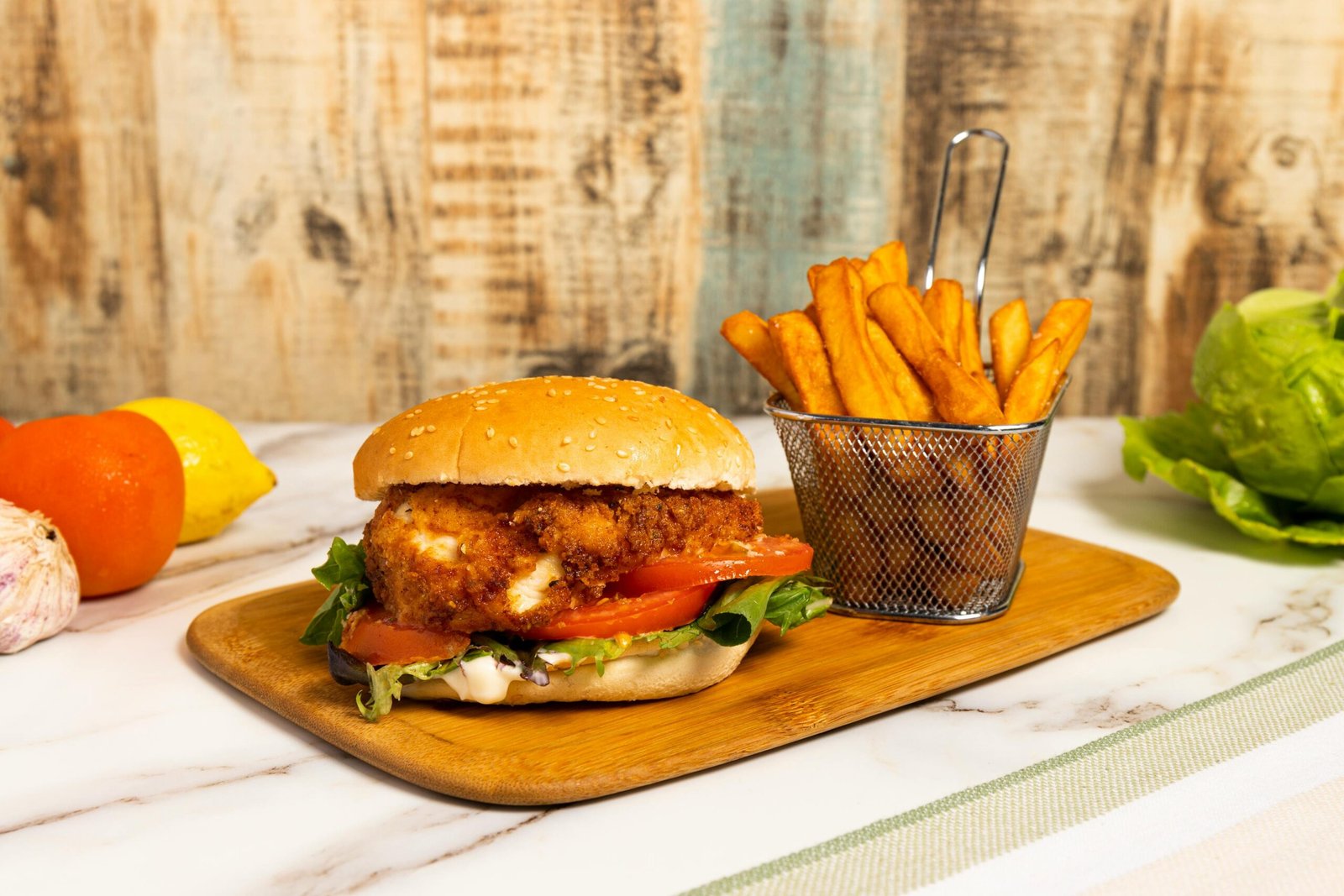 Crispy Chicken Burger